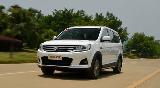 东风风行景逸x6上市,起步8万配备cvt,轴距2米75定七座