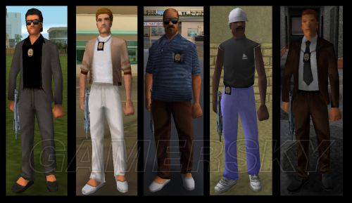GTA侠盗飞车罪恶都市里的警察盘点！有你老熟人吗？