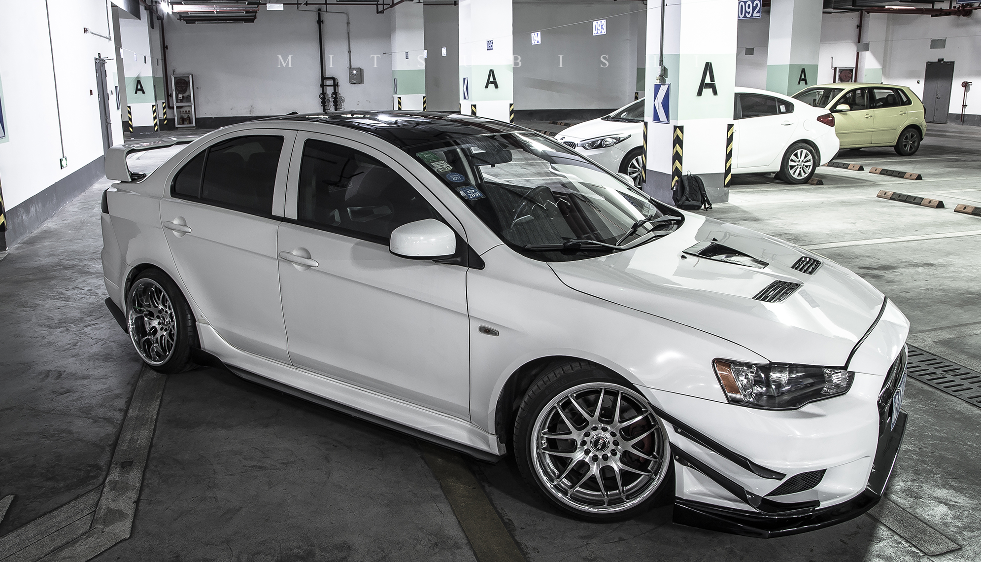 翼神改装evo全套翼神换evo前杠合法