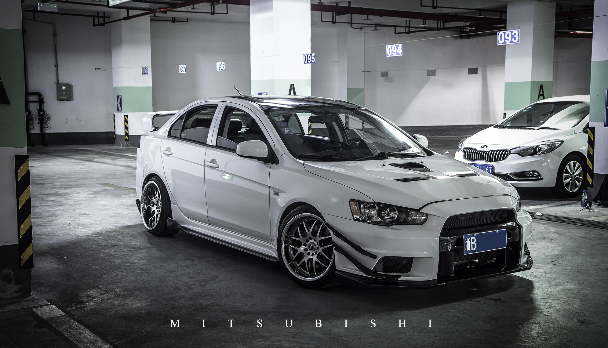 翼神改装evo全套翼神换evo前杠合法