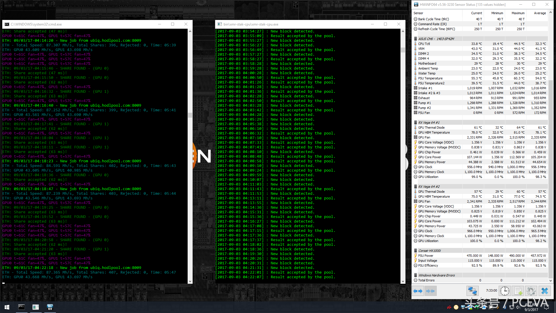 还有这种操作？RX VEGA简单设置一下挖矿收益就可以翻倍！