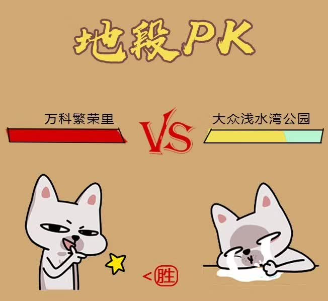 PK丨“迷你”楼盘哪家强？万科繁荣里 PK 大众浅水湾公园！