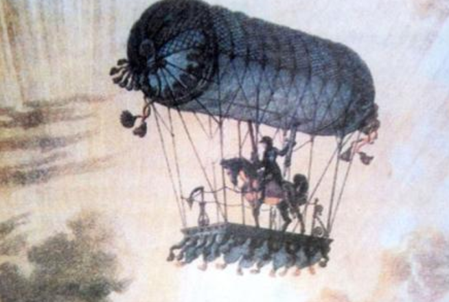 动物卡通热气球图片(热气球第一次上天成功，载了哪三只小动物？)
