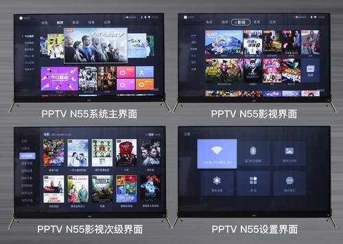 pptv网络电视机(10大项目权威对比！六款55吋互联网TV横评)