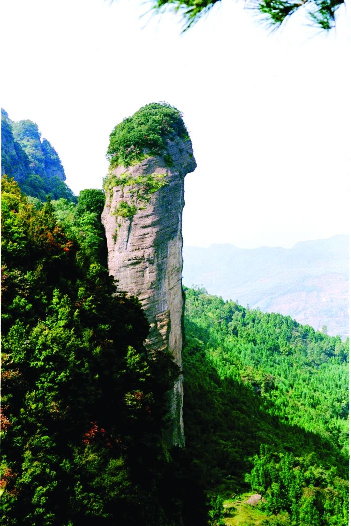 大自的结晶阳元石 剑门关流氓景点
