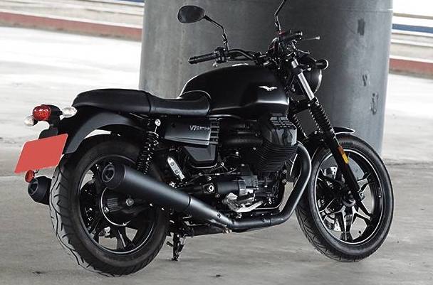 MotoGuzzi V7 III Stone实车鉴赏