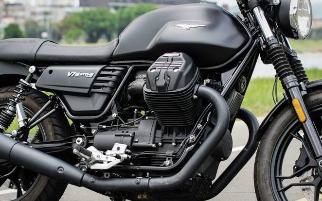 MotoGuzzi V7 III Stone实车鉴赏