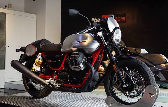 MotoGuzzi V7 III Stone实车鉴赏