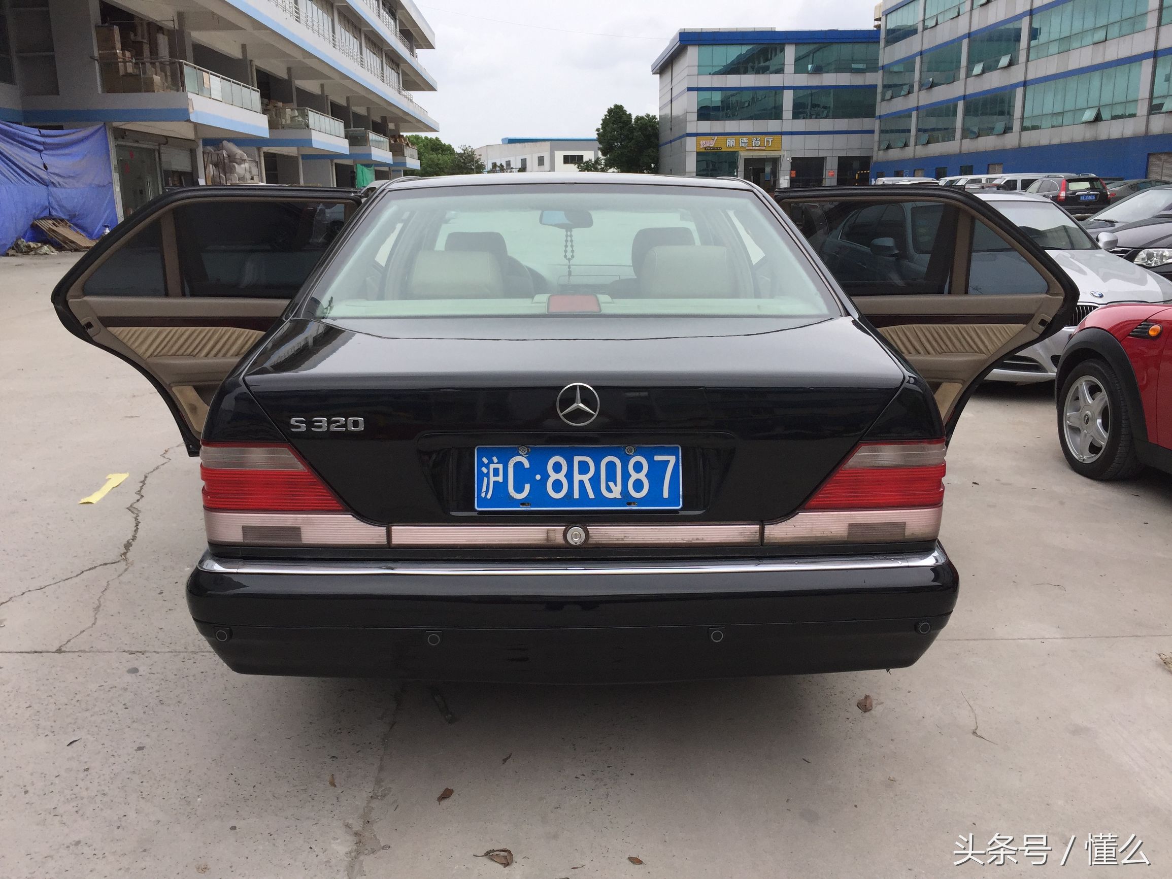 erlang 淘车 00年经典虎头奔驰s320