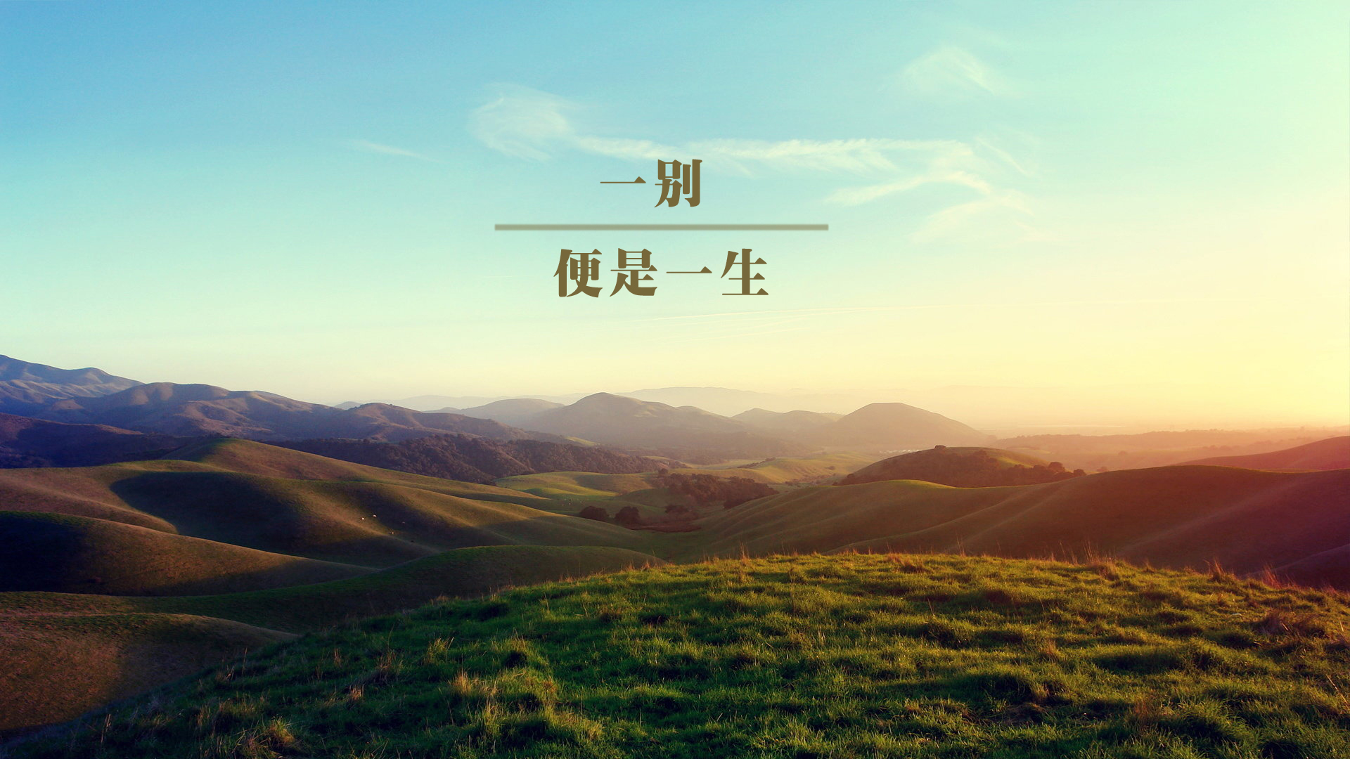 结发为夫妻,恩爱两不疑,最后却是"生当复来归,死当长相思"