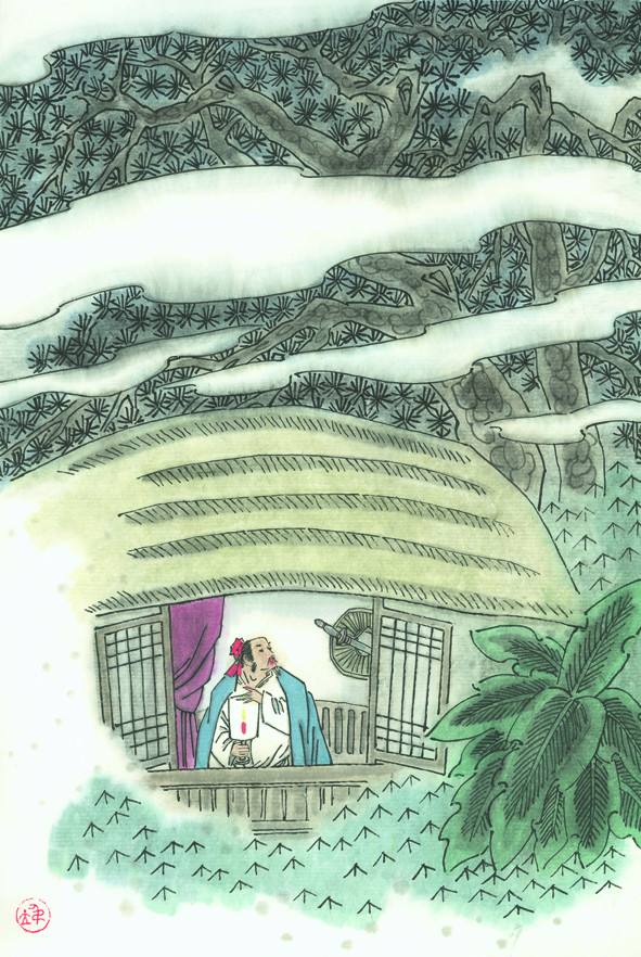 “落叶他乡树，寒灯独夜人”，很像我们今天的处境