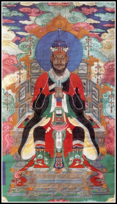 北阴大帝这位就是丰都北阴大帝,没跑了.道教的阴间最高领导.