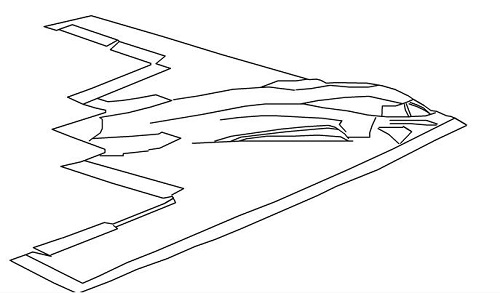 十款经典战机简笔画，你能猜出几架的型号？答对也没奖哦「原创」