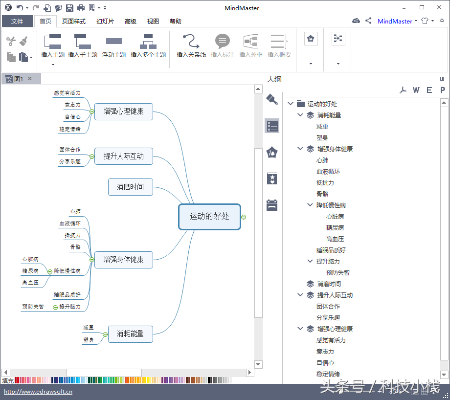 MindMaster一键生成思维导图，文字再多也不用担心！