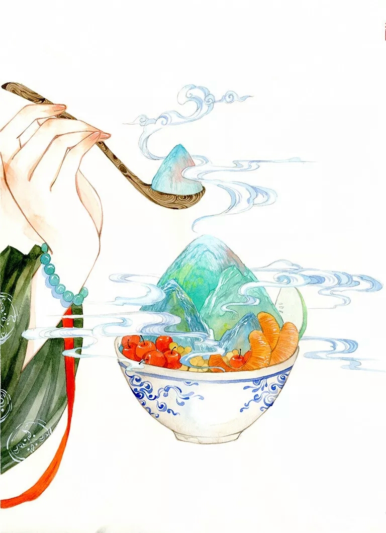 古风版纤纤玉手怎么画