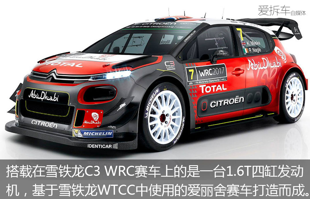 wrc2016参赛车队(褪掉WRC外衣，看看这些“平民”赛车长啥样？)