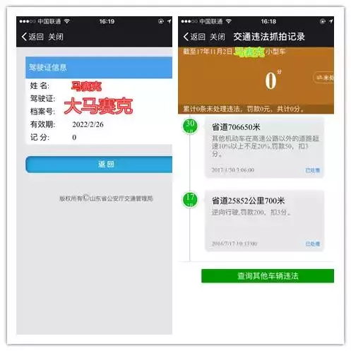 聊城市车辆违章查询,聊城市车辆违章查询网