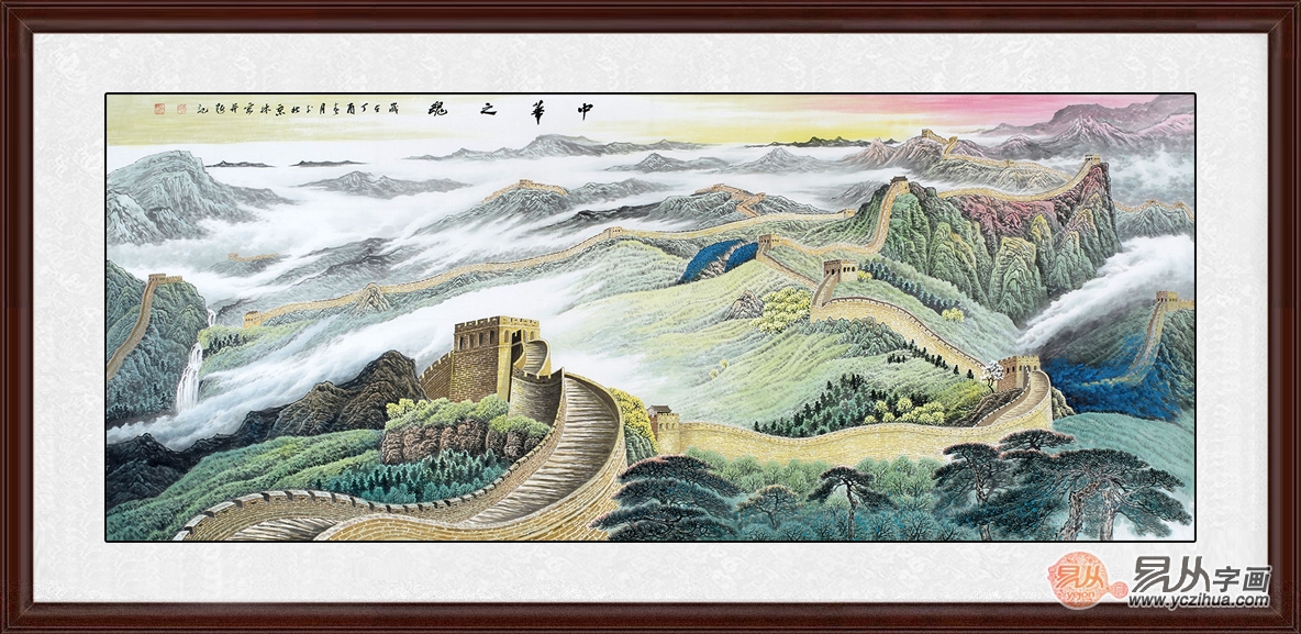 客厅挂画有讲究！不同的五行命理可别乱挂！