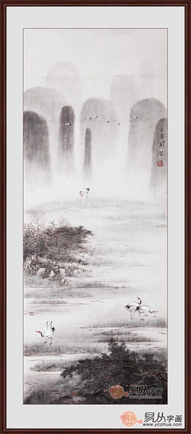 适合乔迁的挂画（乔迁新居送什么字画合适）