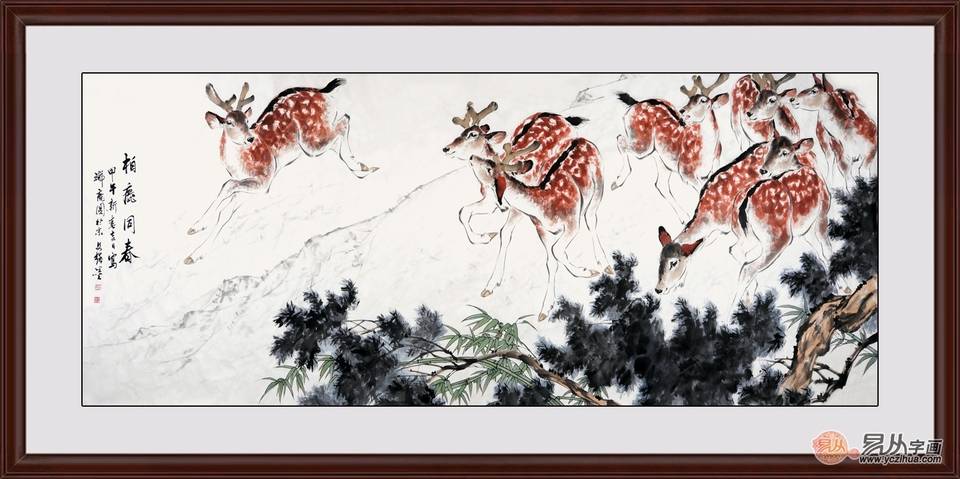 马到成功挂在家里哪个位置好（十大最旺家的客厅挂画）-第7张图片-大连信息网