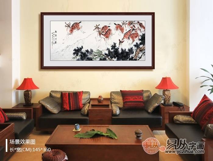 马到成功挂在家里哪个位置好（十大最旺家的客厅挂画）-第8张图片-大连信息网