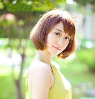 长脸适合的发型 长脸短发型图片-大连号