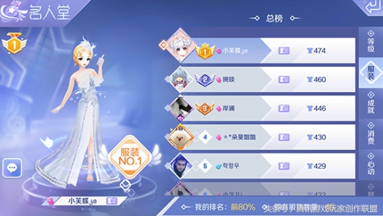 QQ炫舞手游名人堂 如何进入排行榜统计
