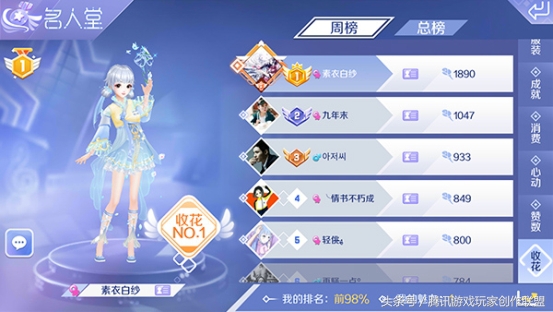 QQ炫舞手游名人堂 如何进入排行榜统计