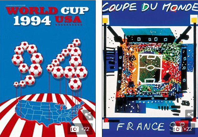 2002世界杯海报插画(外媒盘点世界杯历届海报：你最喜欢哪张？)