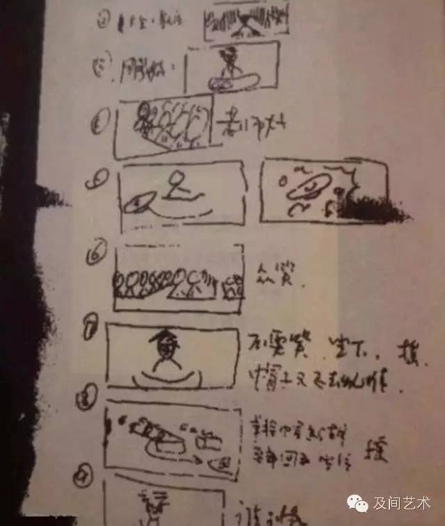 分镜头脚本也叫（亮瞎！大导演的分镜头脚本）
