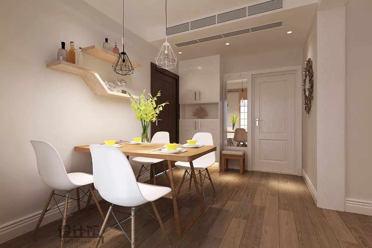 86㎡北欧二房，小年轻的简约婚房！（含详细施工图）