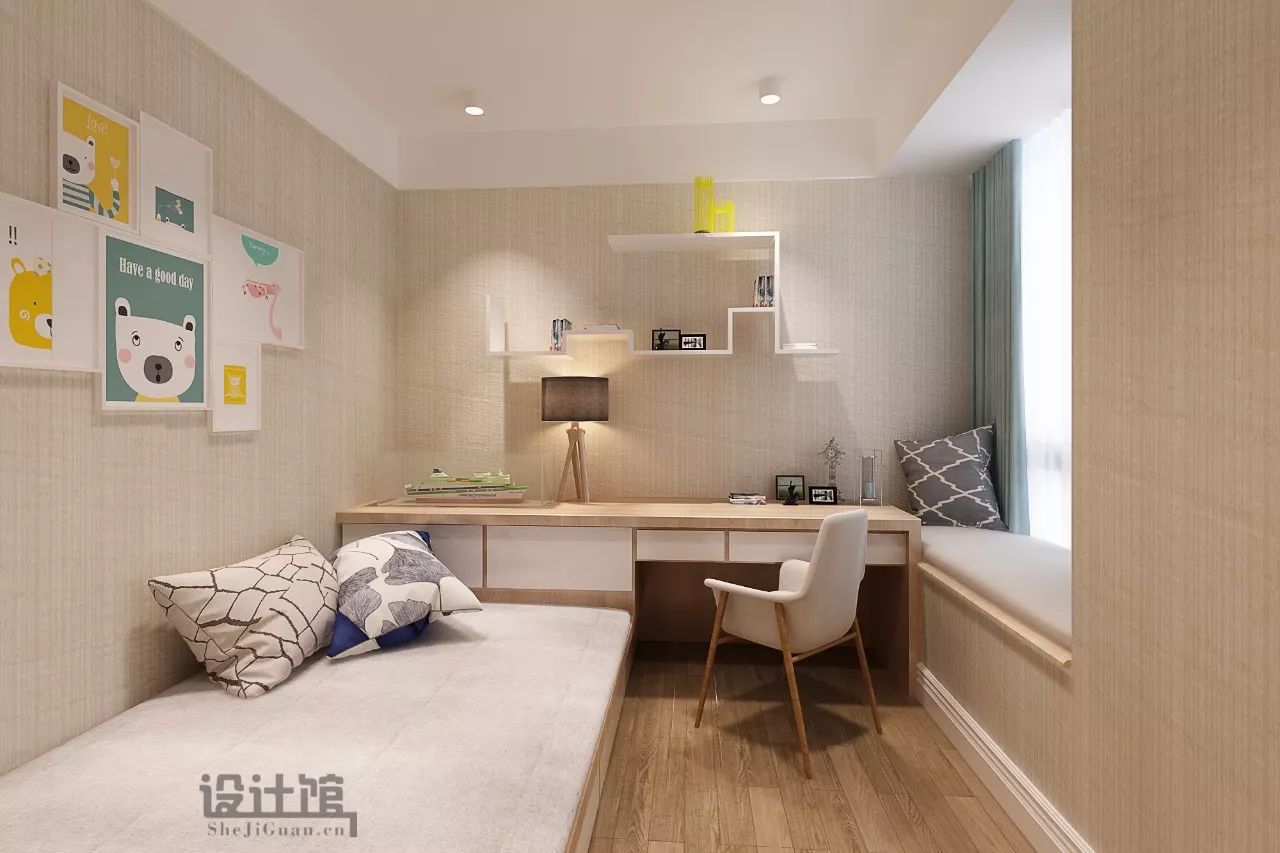 86㎡北欧二房，小年轻的简约婚房！（含详细施工图）