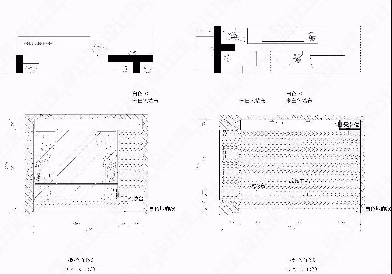 86㎡北欧二房，小年轻的简约婚房！（含详细施工图）