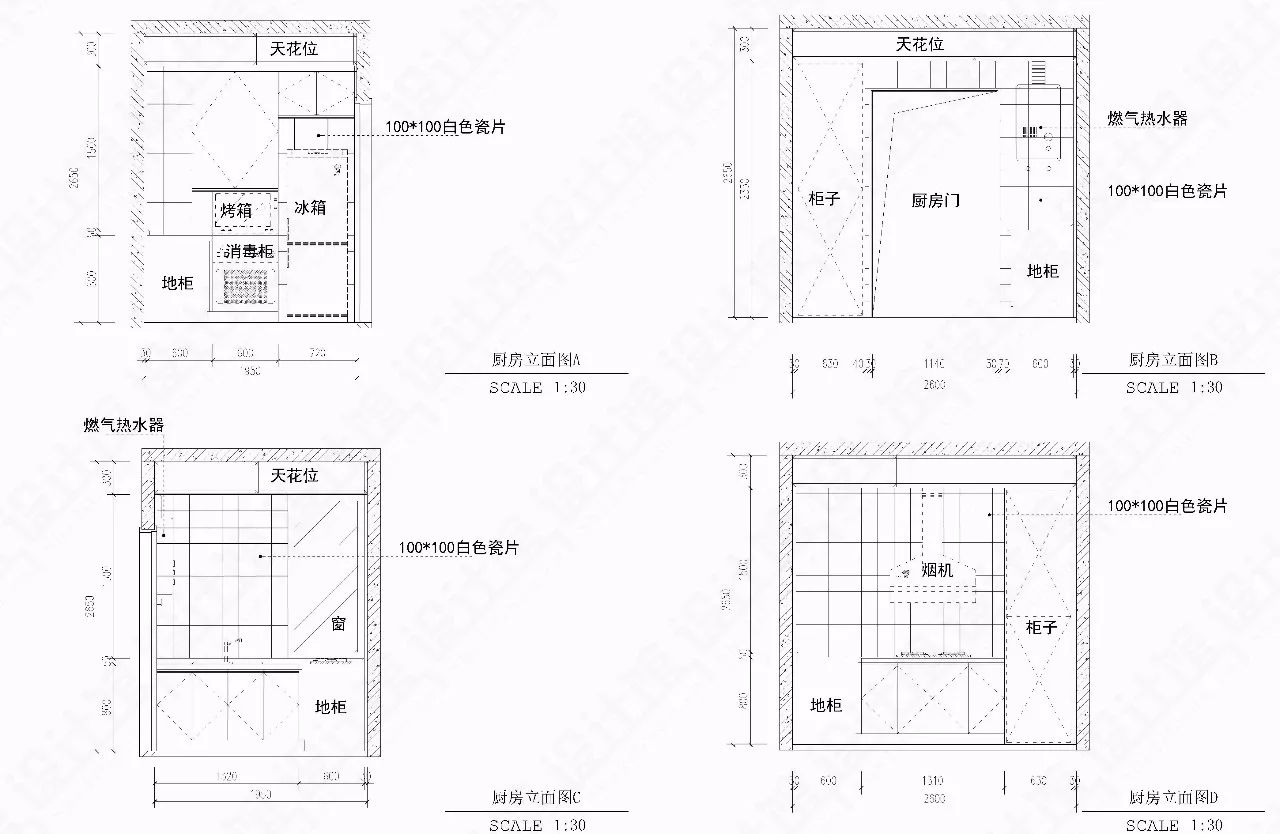 86㎡北欧二房，小年轻的简约婚房！（含详细施工图）