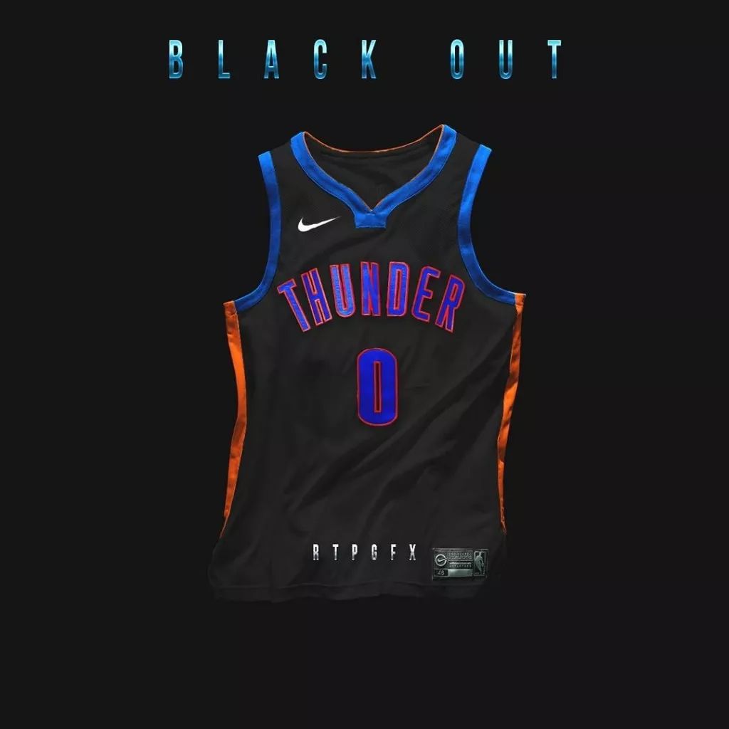 nba有哪些队球衣是黑色(黑的漂亮！NBA“Black Out”球衣组图欣赏)