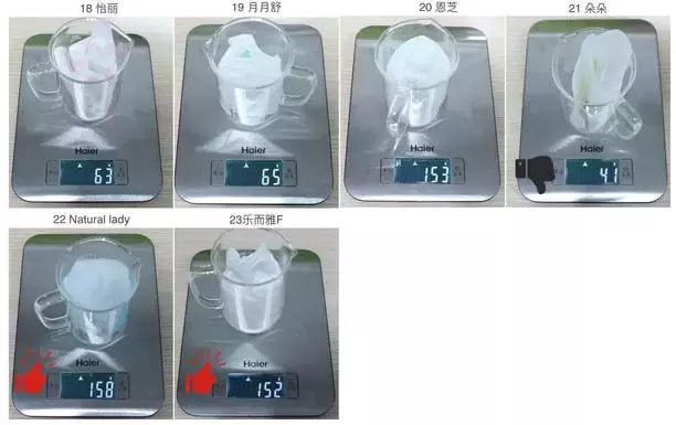 卫生巾检测报告:22款品牌姨妈巾实拍测评,到底哪个牌子最好?