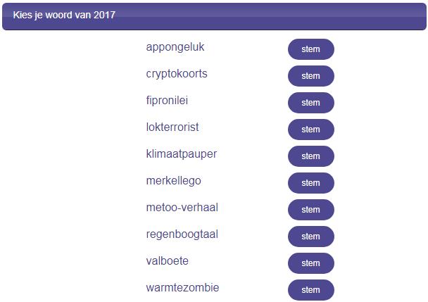 2017年度词汇盘点，你猜对了几个？