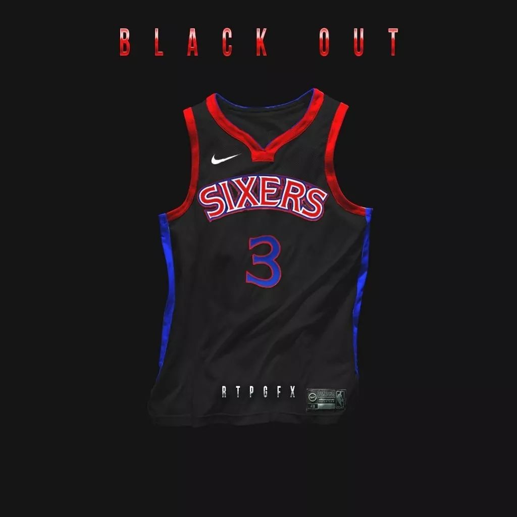 nba有哪些队球衣是黑色(黑的漂亮！NBA“Black Out”球衣组图欣赏)