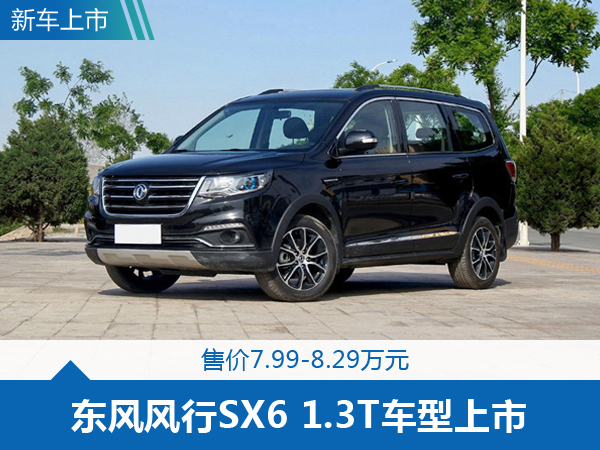 不到10万就能买的七座suv,东风风行sx6新车型上市!