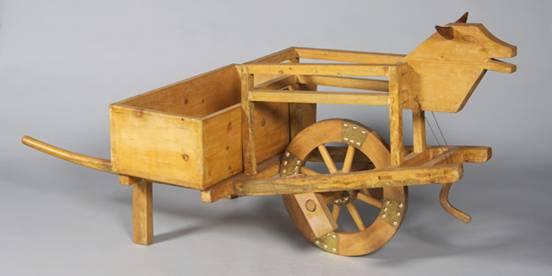 北宋时期的陈师道曾考证过:"蜀中有小车,独推载八石,前如牛头;又有