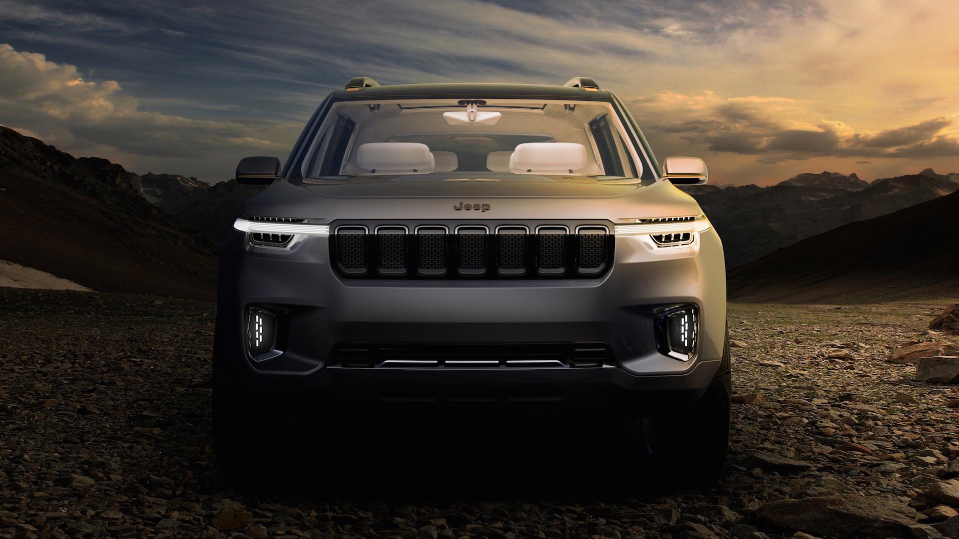 jeep大七座suv 2.0t动力预计25万起售 还买什么汉兰达