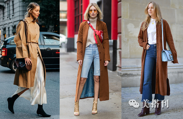 焦糖色大热,与这几种颜色搭配最高级