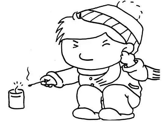 关于鞭炮的简笔画(关于鞭炮的画法) - 发行报纸