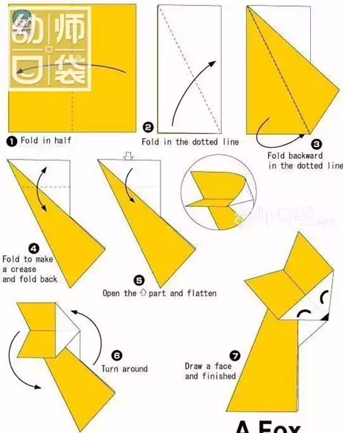 简单纸青蛙的折法