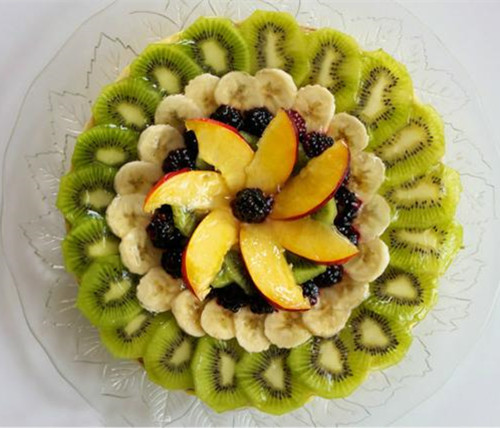 简单的切西瓜果盘图片(教大家16款小朋友超喜欢的水果拼盘)