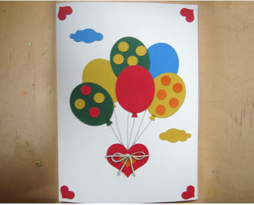 贺卡的制作方法 步骤(7一12岁手工贺卡) - 新科宏