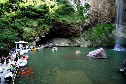 丽水石门洞风景区图片