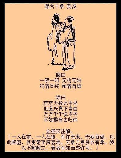 《推背图》各象是否相互关联，相互影响，相互制约，玄机何在