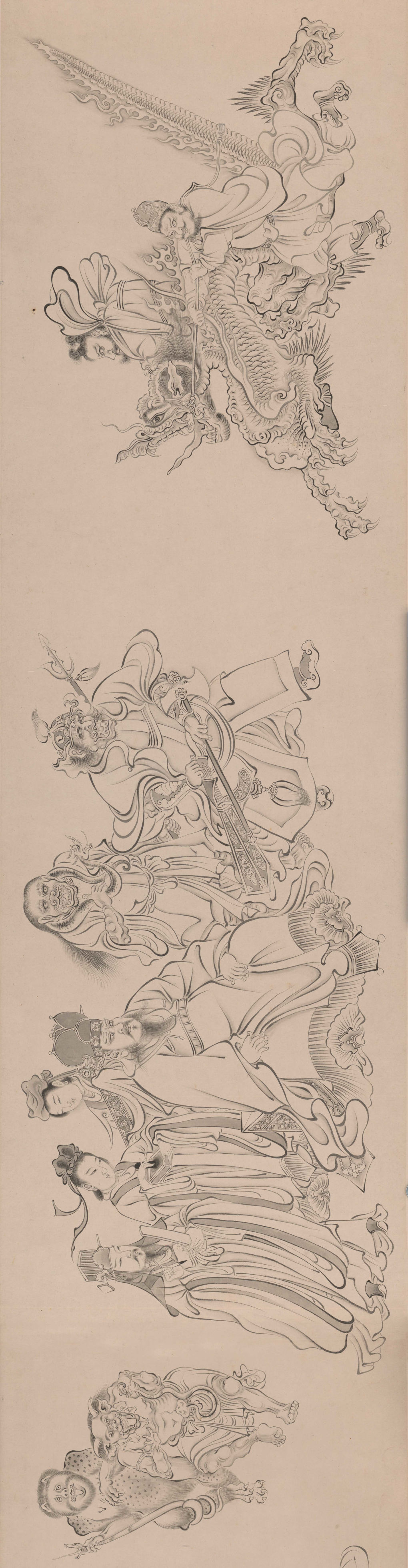 天王松子图(吴道子《送子天王图》欣赏)