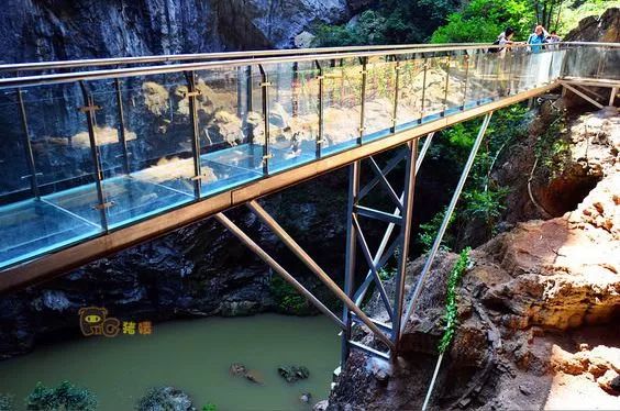 清凉谷玻璃栈道_清远虎跳峡玻璃栈道 - 密云旅游